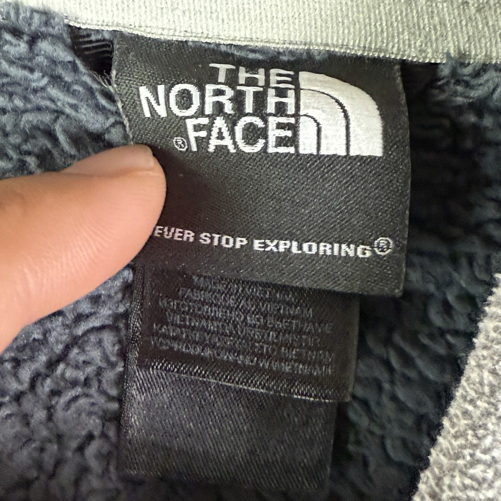 The North Face Jacket Chimborazo Sherpa Fleece Lined‎ Full Zip Gray Men's Large - Picture 6 of 10